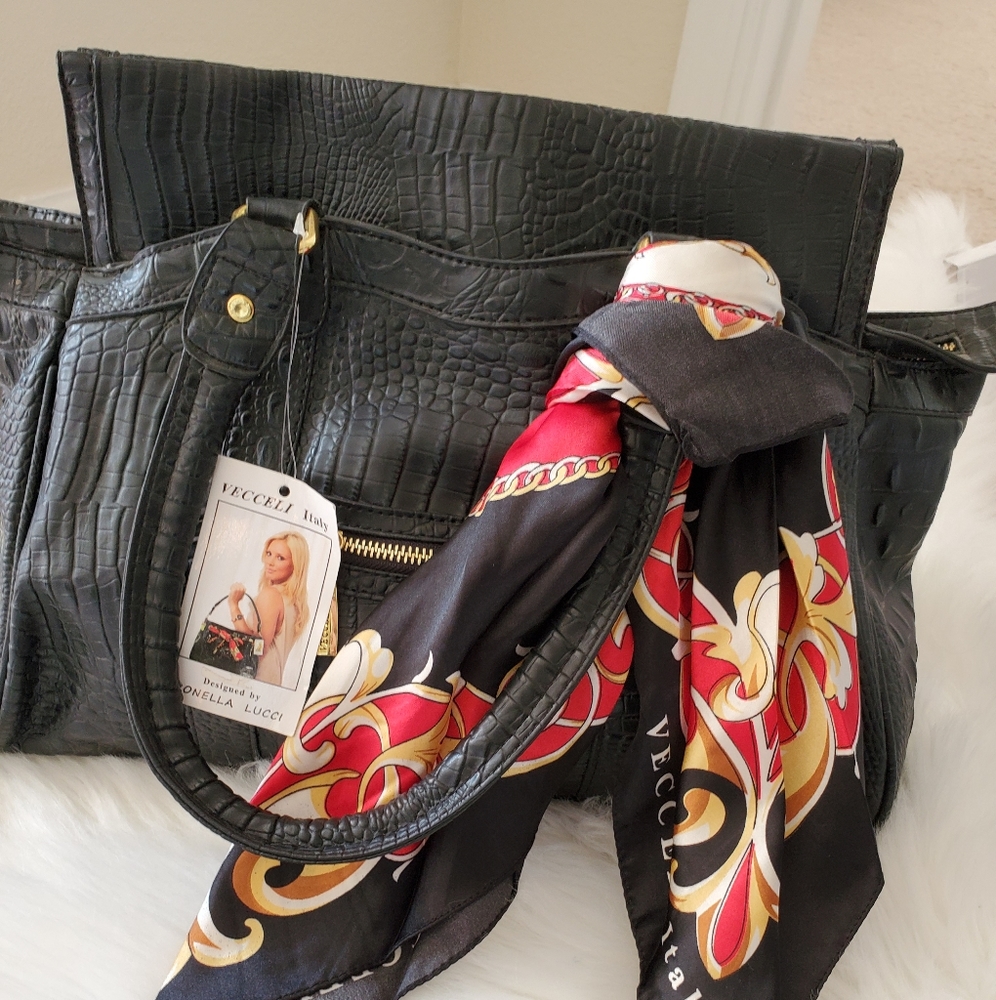 Brand new vecceli italy handbag